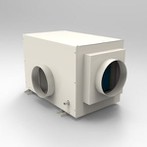 Luchtontvochtiger gemonteerd